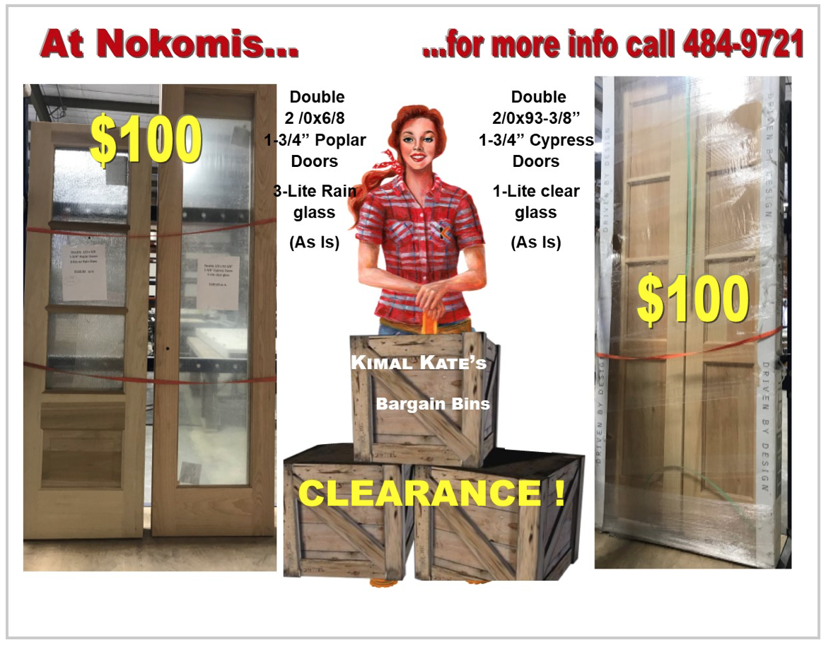 Clearance and Promotions Kimal Lumber
